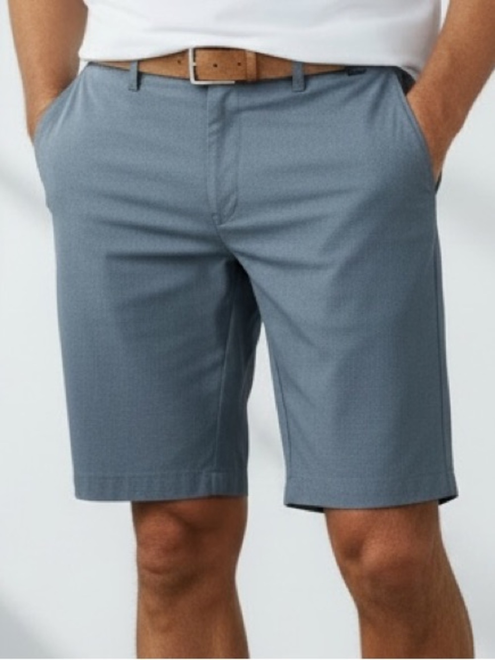 Travis Mathew Beck Performance Golf Shorts Blue Men’s Size 36